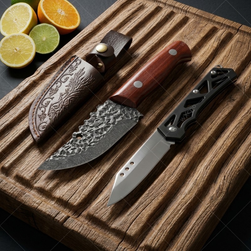 Bone Folder Tool - Conjunto de Facas de Cozinha Artesanais