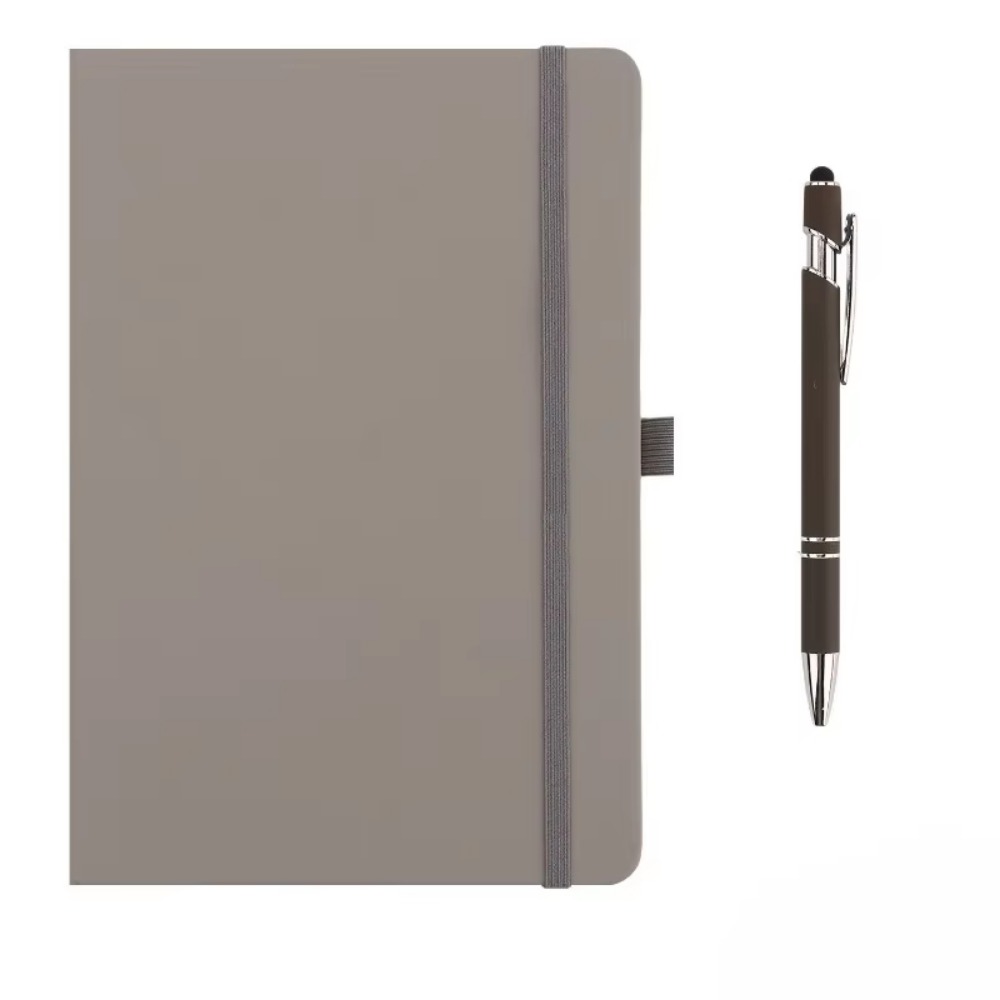 Leather Work Diary Covers - Cadernos de bolso mini com elástico,
