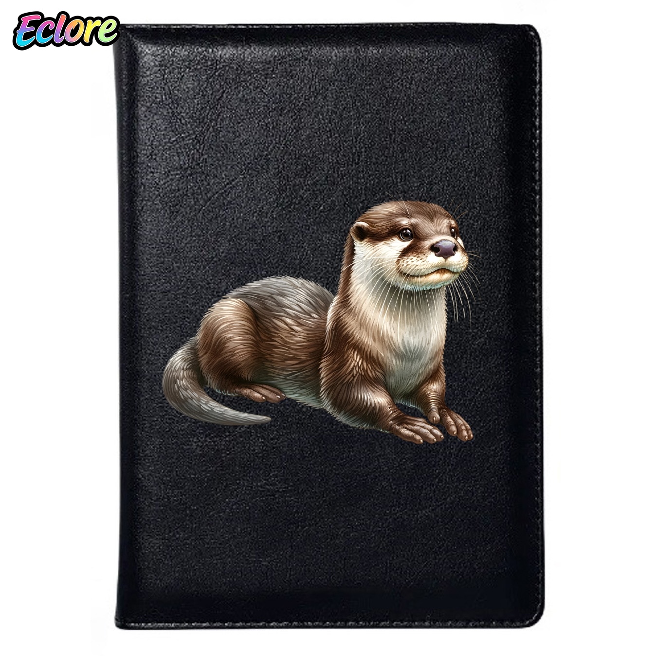 Leather Work Diary Covers - Caderno de Couro PU com Design