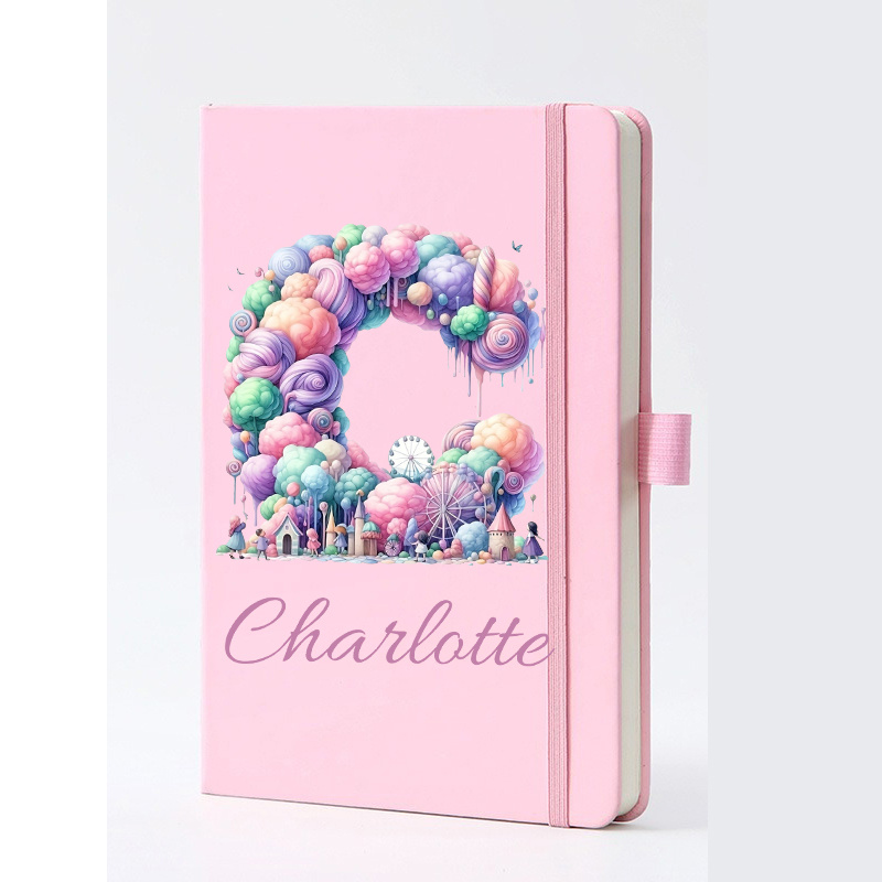 Leather Work Diary Covers - Caderno de capa dura com nome