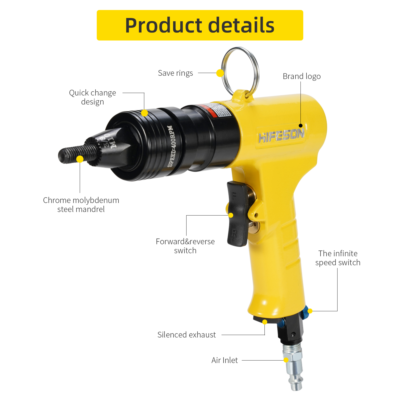 Pistolas de porca de rebite de - Rivet Setter Tool avaliação e preço
