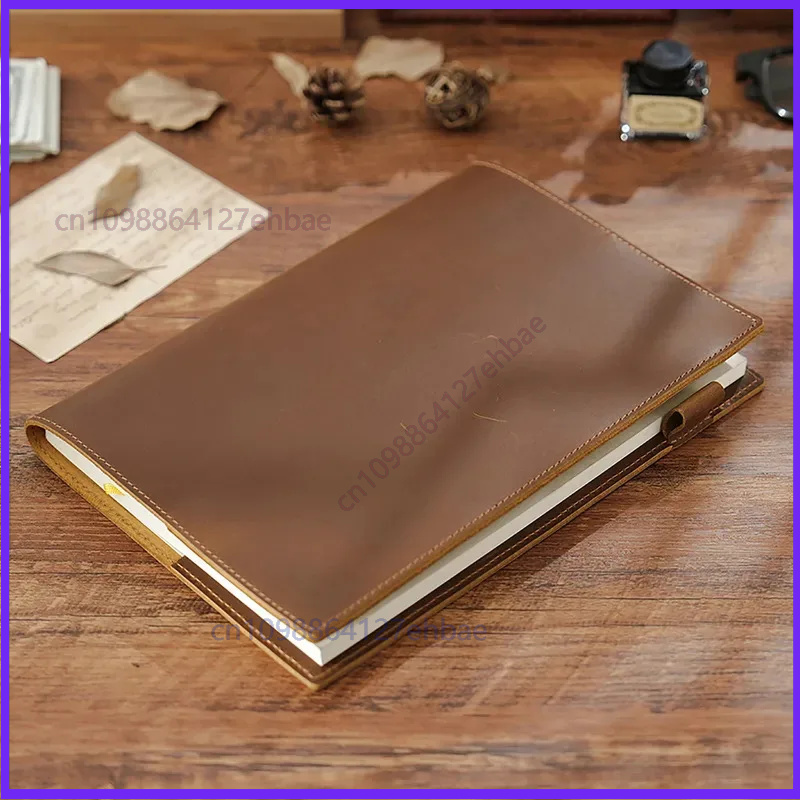 Capa de Caderno de Couro Vinta - Leather Work Diary Covers avaliação e preço