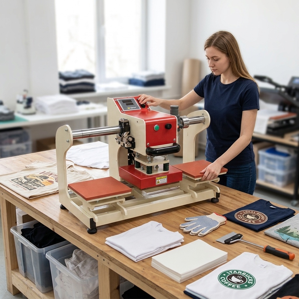 Máquina de Prensa Térmica de E - Leatherwork Hand Press avaliação e preço