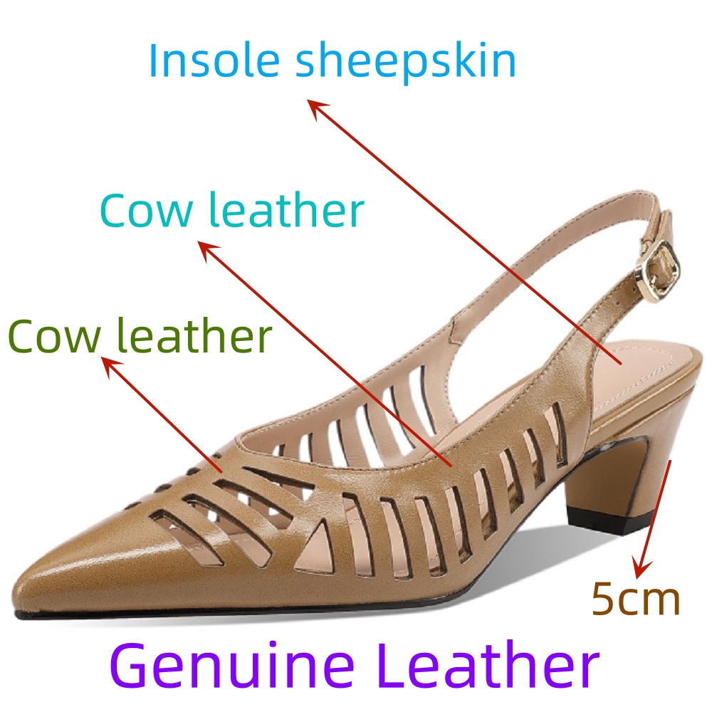 【JOCHEBED HU】Sandália feminina - Leatherwork Designs avaliação e preço