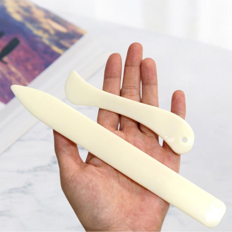 2 Peças Dobrador de Couro Mult - Bone Folder Tool avaliação e preço