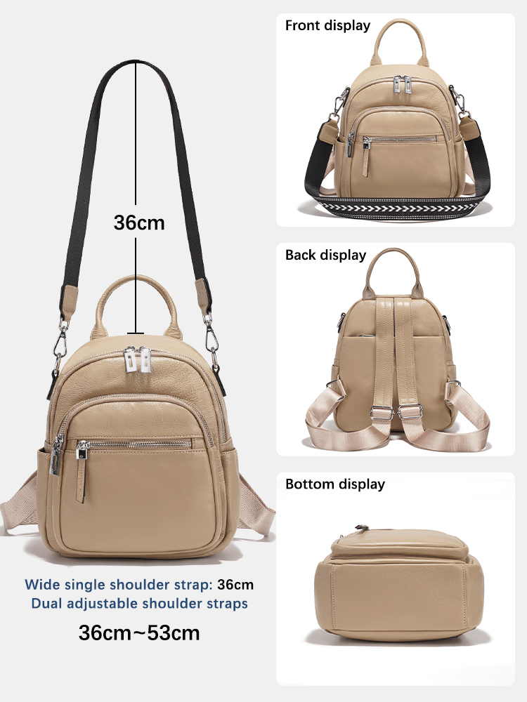 Zency mochila pequena de couro - Leatherwork Designs avaliação e preço