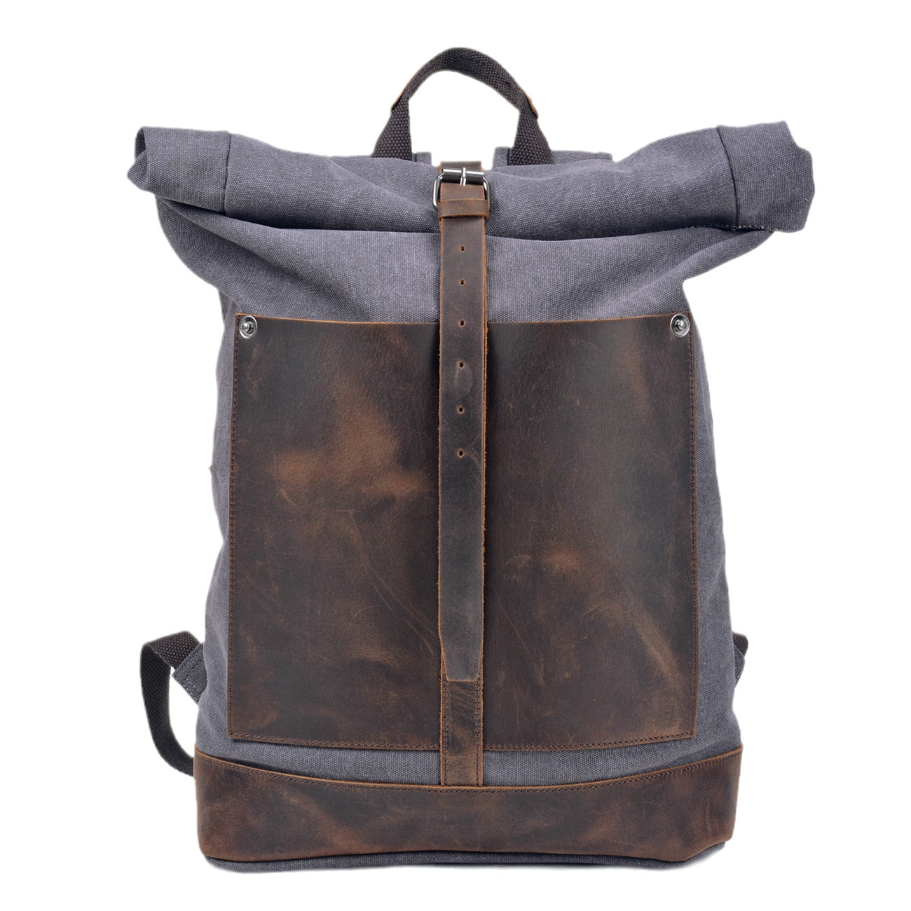 Mochila masculina de lona ence - Leather Work Rucksack Mens avaliação e preço