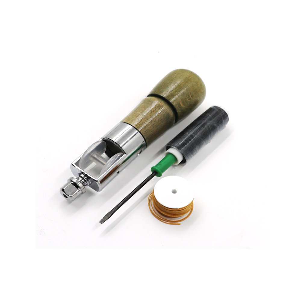Costura de couro Kit Awl Threa - Leatherwork Machine avaliação e preço